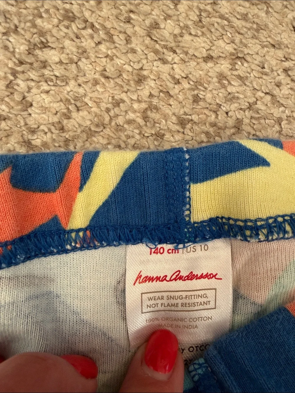Hanna Andersson Shark PJ set, 10